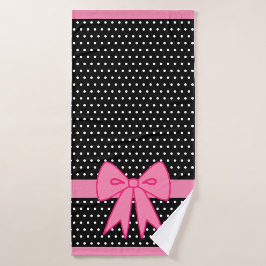 Serviette De Bain Rose Bow (Serviette de bain)