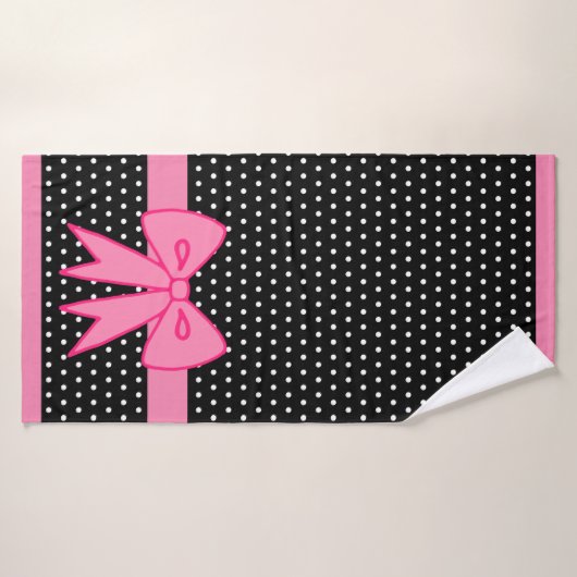 Serviette De Bain Rose Bow (Serviette de bain)