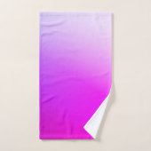 Serviette de bain rose chaud (Serviette à main)