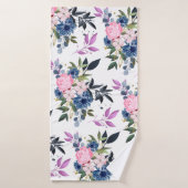 Serviette de bain rose de forêt (Serviette de bain)