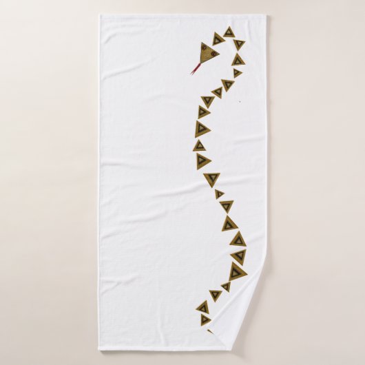 Serviette de bain serpent (Serviette de bain)