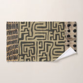 serviette de bain set de conception terre (Serviette à main)