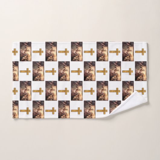 Serviette de bain set Jésus (Serviette à main)