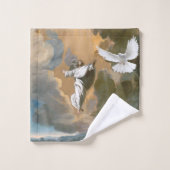Serviette de bain set Jésus (Gant de toilette)