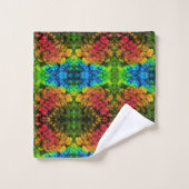 Serviette de bain Set Plumes de colibri (Gant de toilette)
