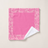 Serviette de bain Set Vintage rose floral (Gant de toilette)