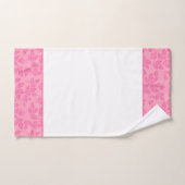 Serviette de bain Set Vintage rose floral (Serviette à main)