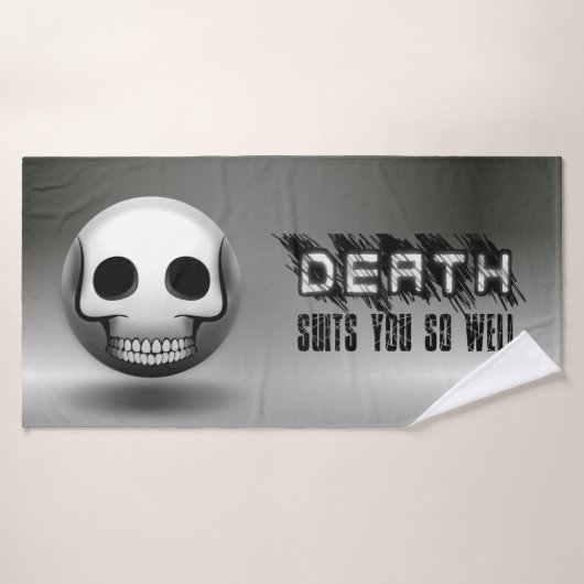 Serviette de bain Skullmoji (Serviette de bain)