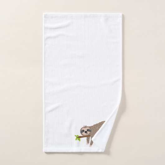 Serviette de bain Sloth (Serviette à main)