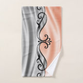 Serviette de bain soyeux (Serviette à main)