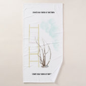 Serviette de bain spa zen (Serviette de bain)