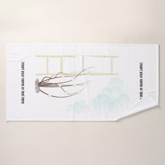 Serviette de bain spa zen (Serviette de bain)