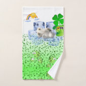 Serviette de bain St. Patrick Jour Ensembles Ours (Serviette à main)