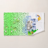 Serviette de bain St. Patrick Jour Ensembles Ours (Serviette à main)