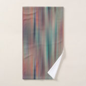 serviette de bain stries colorées (Serviette à main)