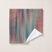 serviette de bain stries colorées (Gant de toilette)