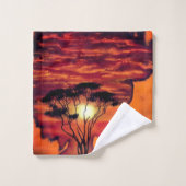 Serviette de bain Sunset Night Desire - Imaginaire (Gant de toilette)