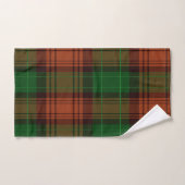 Serviette De Bain Tartan Vert (Serviette à main)