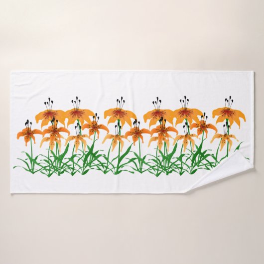Serviette de bain Tiger Lily (Serviette de bain)