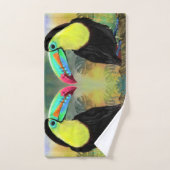 Serviette de bain Toco Toucan Tropical (Serviette à main)