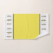 Serviette de bain trois plumes (Serviette à main)