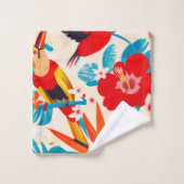 Serviette de bain tropicale (Gant de toilette)