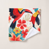 Serviette de bain tropicale (Gant de toilette)