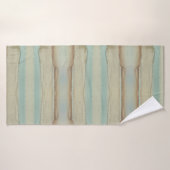 Serviette de bain turquoise (Serviette de bain)