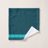 Serviette de bain Turquoise foncée (Gant de toilette)