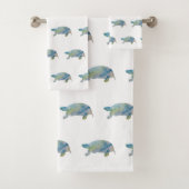 Serviette de bain Turtle Coastal Beach (En situation)