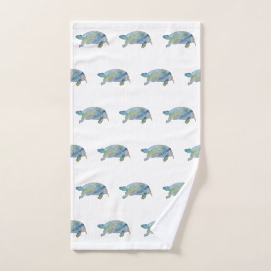 Serviette de bain Turtle Coastal Beach (Serviette à main)