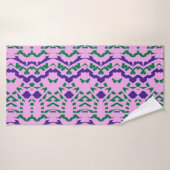 Serviette de bain, Un design classique multicolore (Serviette de bain)