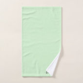 Serviette De Bain Verte (Serviette à main)