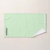 Serviette De Bain Verte (Serviette à main)