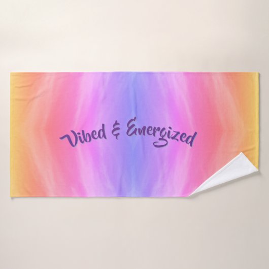 Serviette de bain vibed & Energized (Serviette de bain)
