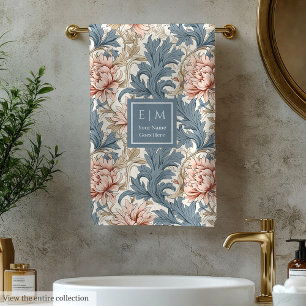 Serviette de bain vintage Floral Morris