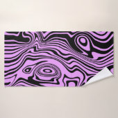 Serviette de bain violet Abstraite - Choisir la co (Serviette de bain)