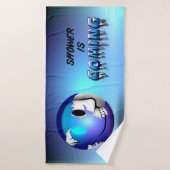 Serviette de bain Walkermoji (Serviette de bain)