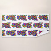 Serviette de bain Westie Love (Serviette de bain)