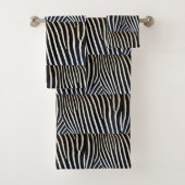 Serviette de bain Zebra (En situation)