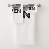 Serviette de bain Zéro Canards Donné (Hockey) (En situation)