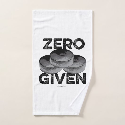 Serviette de bain Zéro Canards Donné (Hockey) (Serviette à main)