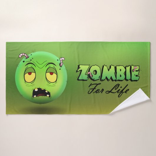 Serviette de bain Zombiemoji (Serviette de bain)