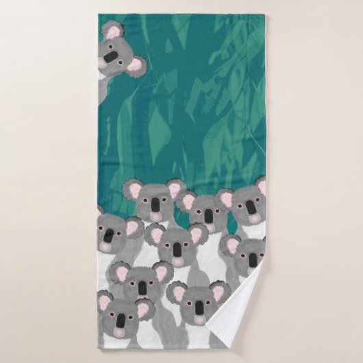 Serviette de bains Koalas (Serviette de bain)
