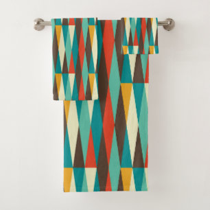 Serviette de bains moderne du milieu du siècle, M