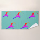 Serviette de bains Ninja (Serviette de bain)