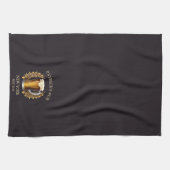 Serviette de bar-pub personnalisée avec nom person (Horizontal)