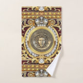 Serviette de baroque Medusa / Invité (Serviette à main)