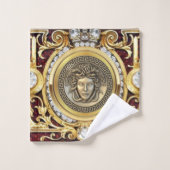 Serviette de baroque Medusa / Invité (Gant de toilette)