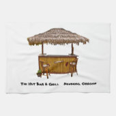 Serviette de barre de hutte de Tiki (Horizontal)
